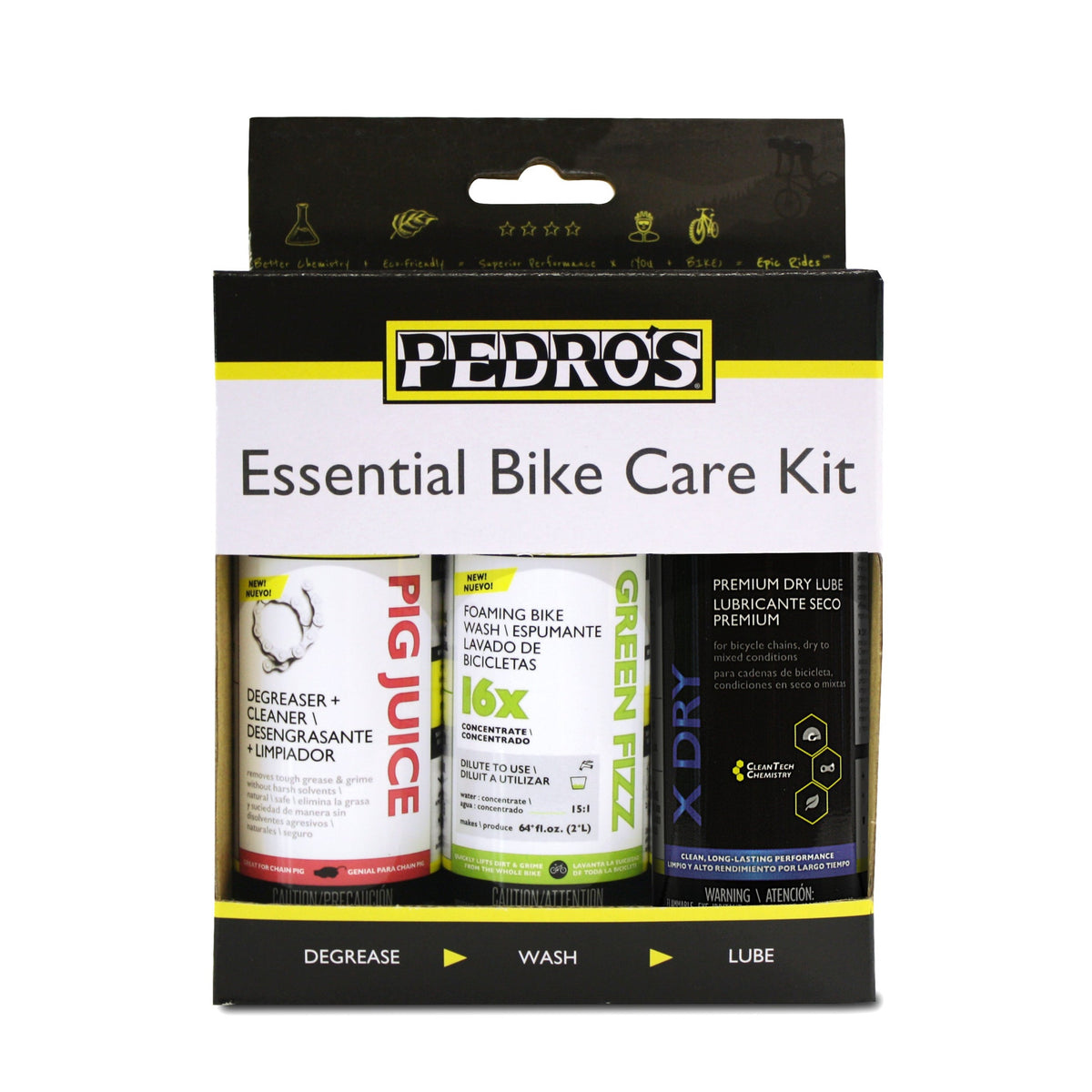 Essential Bike Care Kit II – Pedro's NA