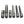 Load image into Gallery viewer, Large Sizes Hex Bit Set - 6 piece