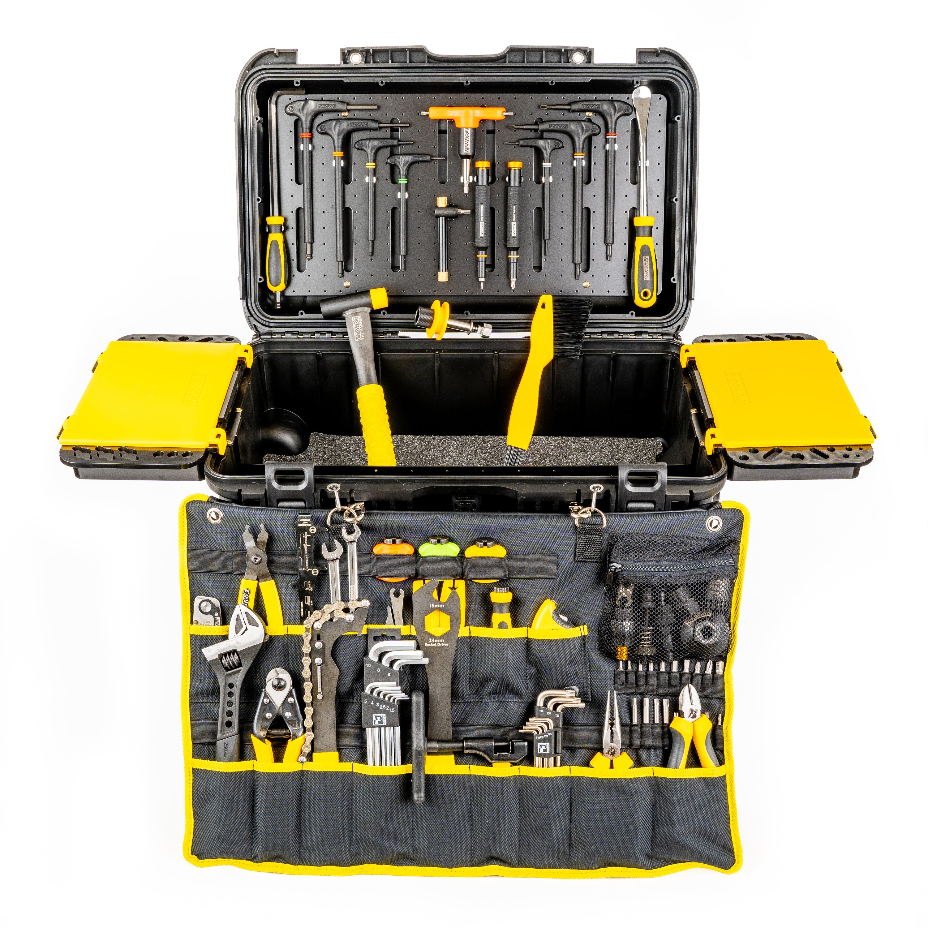 45 Pack Tool Box Organizer Tray 3 Sizes Tool Box Storage for Hammer Wrench  Screw